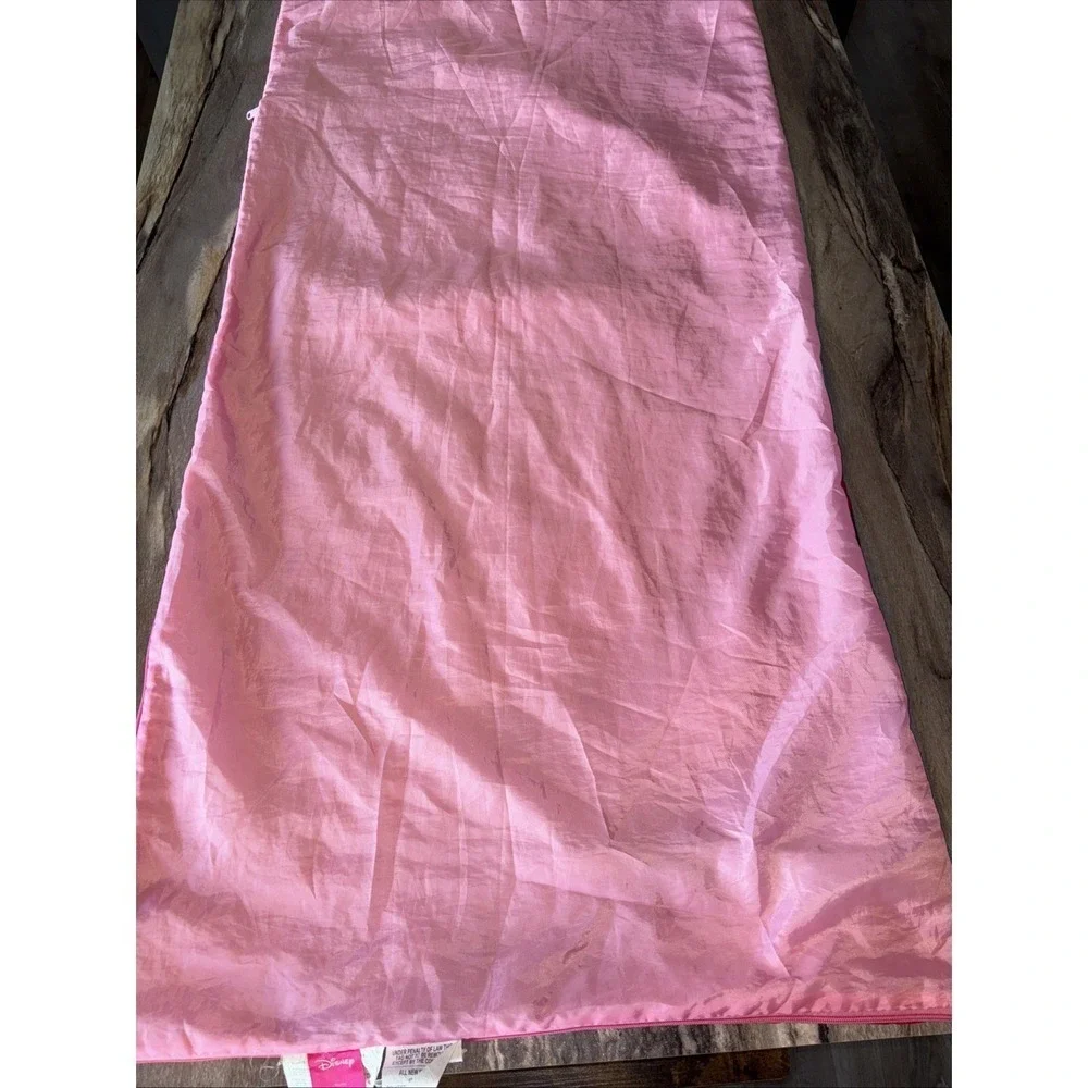 Toddler Girls Disney Mini Mouse Pink Soft Sleeping Bag Blanket Warm 53x27